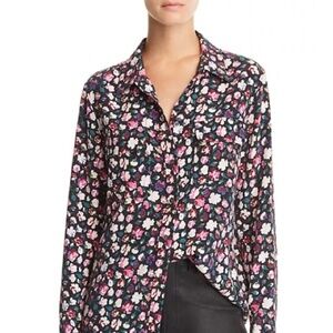 Equipment Femme | L | Floral Blouse